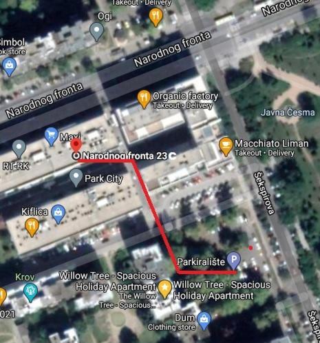 Spacious Studio Park City Novi Sad Exterior photo